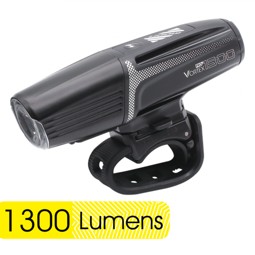 moon meteor vortex pro 1300 lm bisiklet ön far usb